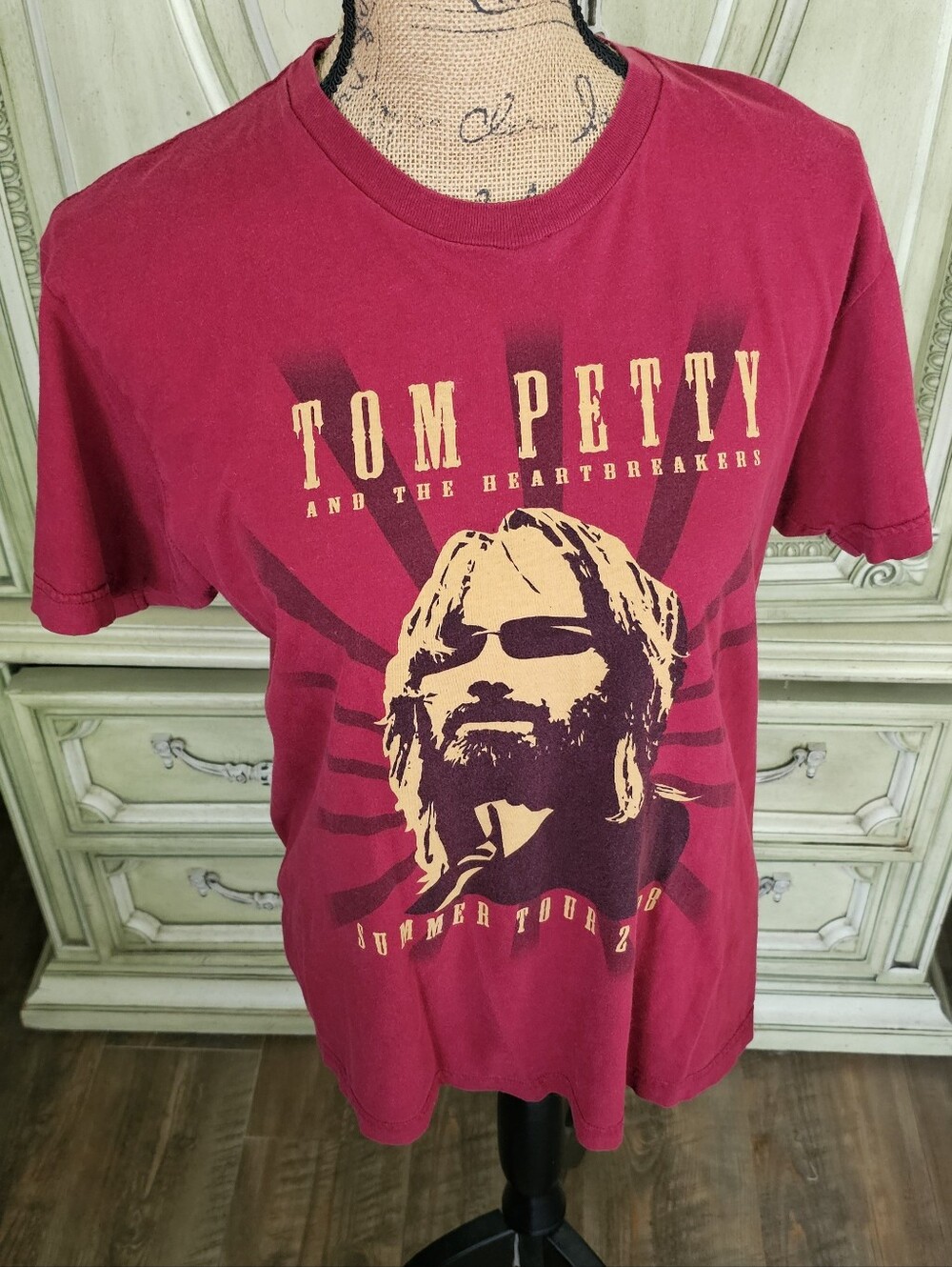 RARE Tom Petty & The Heartbreakers Concert (2008) Summer Tour T-Shirt (M)